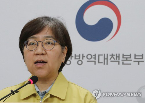 브리핑하는 정은경 중앙방역대책본부장(사진=연합뉴스)